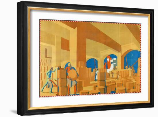 Loading Cheese-Allan McNab-Framed Giclee Print