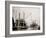 Loading Steamer During High Water, March 23, 1903, New Orleans, LA-null-Framed Photo