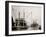 Loading Steamer During High Water, March 23, 1903, New Orleans, LA-null-Framed Photo