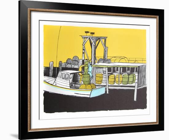 Loading the Boat-Arthur Seiden-Framed Collectable Print