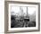 Loading Timber at Tacoma Mill, 1909-Asahel Curtis-Framed Giclee Print