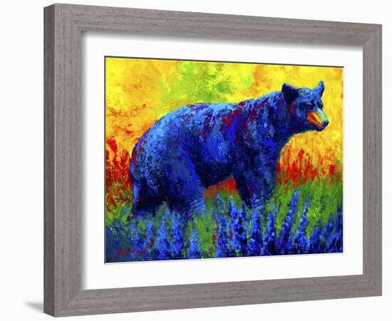 Loafing In The Lupin-Marion Rose-Framed Giclee Print
