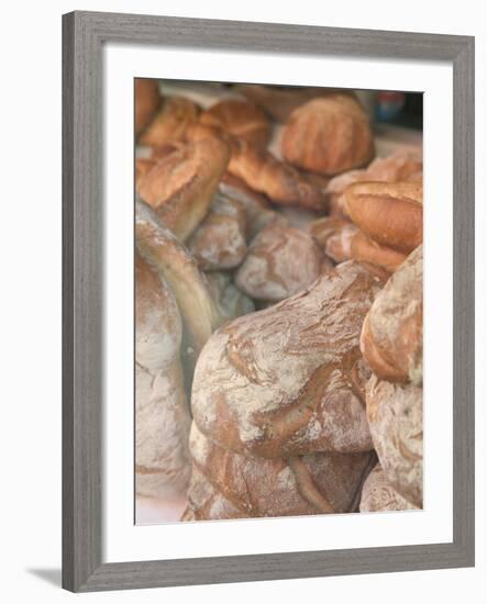 Loafs of Bread, Vesuvio Bakery, Prince Street, New York, New York, USA-Walter Bibikow-Framed Photographic Print