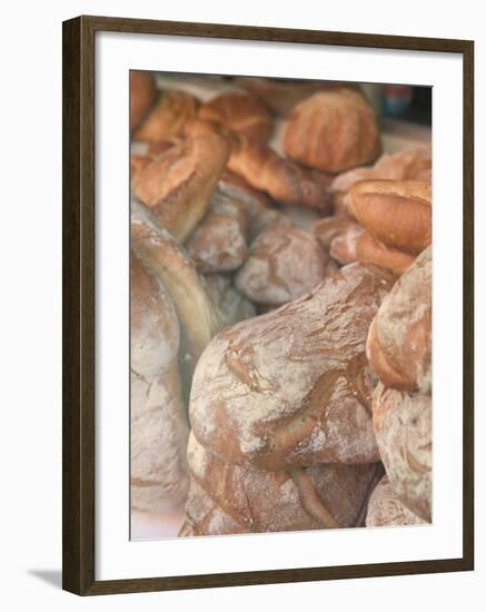 Loafs of Bread, Vesuvio Bakery, Prince Street, New York, New York, USA-Walter Bibikow-Framed Photographic Print