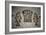 Loaves and Fish, Mosaic in the Church of the Multiplication, 4th Century, Tabgha, Israel-null-Framed Giclee Print