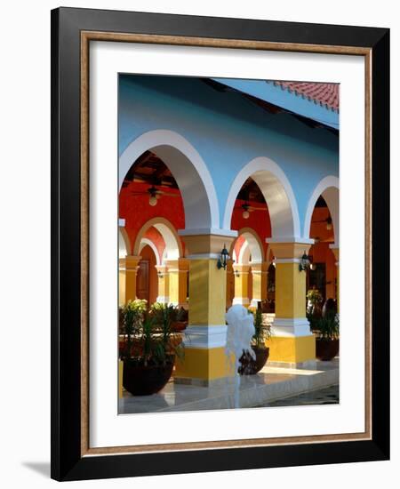 Lobby of Iberostar Resort, Mayan Riviera, Mexico-Lisa S. Engelbrecht-Framed Photographic Print