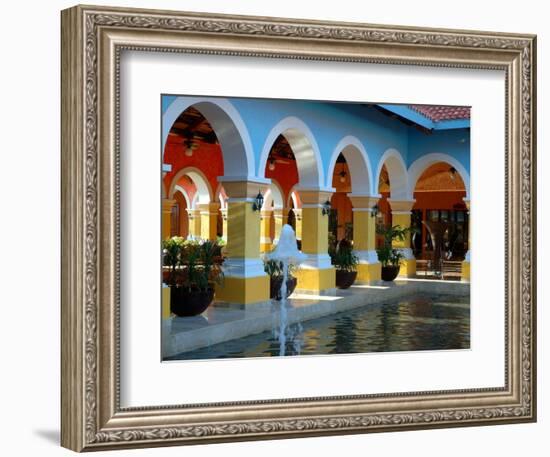 Lobby of Iberostar Resort, Mayan Riviera, Mexico-Lisa S. Engelbrecht-Framed Photographic Print