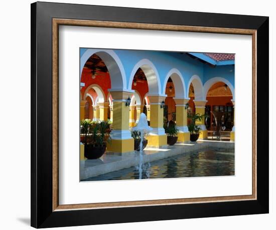 Lobby of Iberostar Resort, Mayan Riviera, Mexico-Lisa S. Engelbrecht-Framed Photographic Print