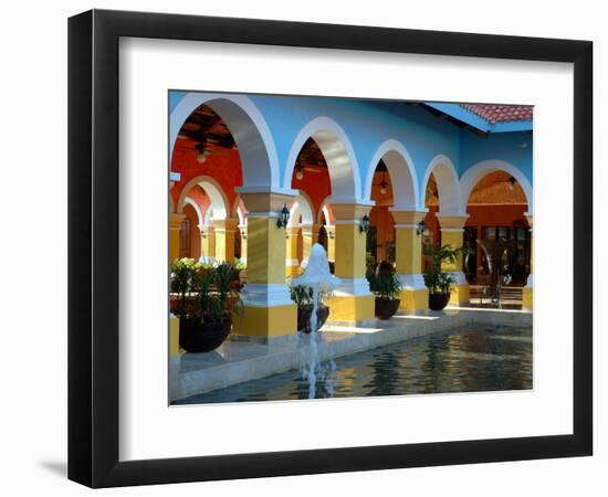 Lobby of Iberostar Resort, Mayan Riviera, Mexico-Lisa S. Engelbrecht-Framed Photographic Print