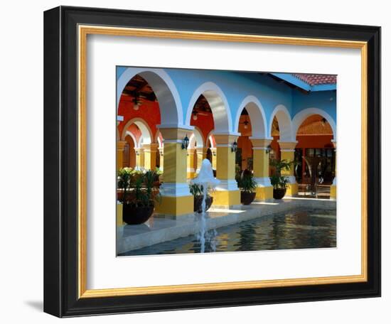 Lobby of Iberostar Resort, Mayan Riviera, Mexico-Lisa S. Engelbrecht-Framed Photographic Print