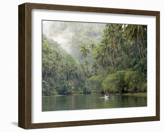 Loboc River, Bohol, Philippines, Southeast Asia, Asia-Tony Waltham-Framed Photographic Print
