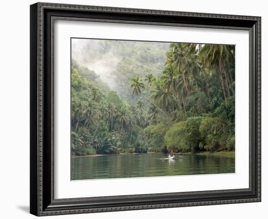 Loboc River, Bohol, Philippines, Southeast Asia, Asia-Tony Waltham-Framed Photographic Print