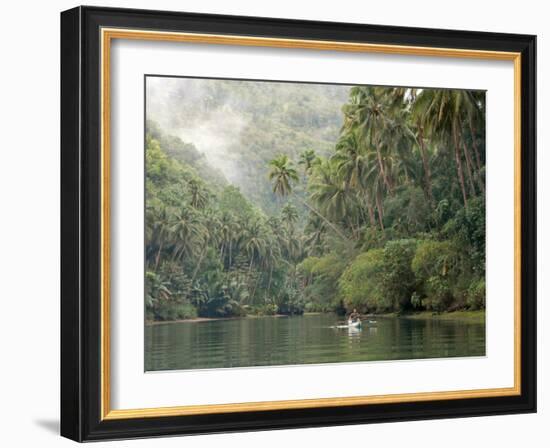 Loboc River, Bohol, Philippines, Southeast Asia, Asia-Tony Waltham-Framed Photographic Print