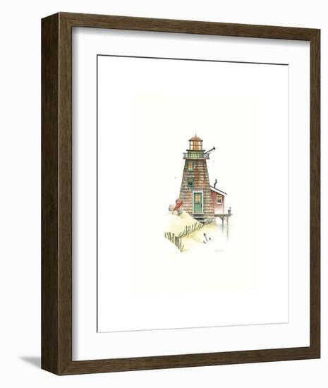 Lobster Bay Light-Lisa Danielle-Framed Giclee Print