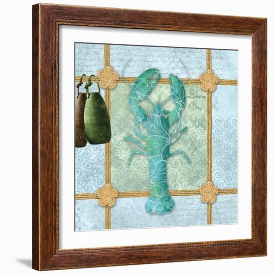 Lobster Bay-Bee Sturgis-Framed Art Print