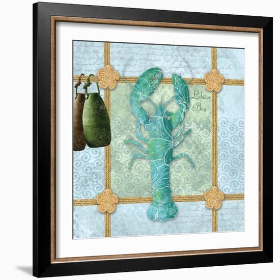 Lobster Bay-Bee Sturgis-Framed Art Print