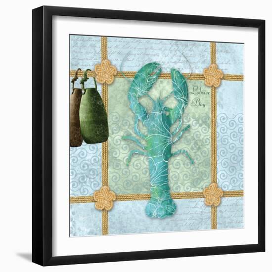 Lobster Bay-Bee Sturgis-Framed Art Print