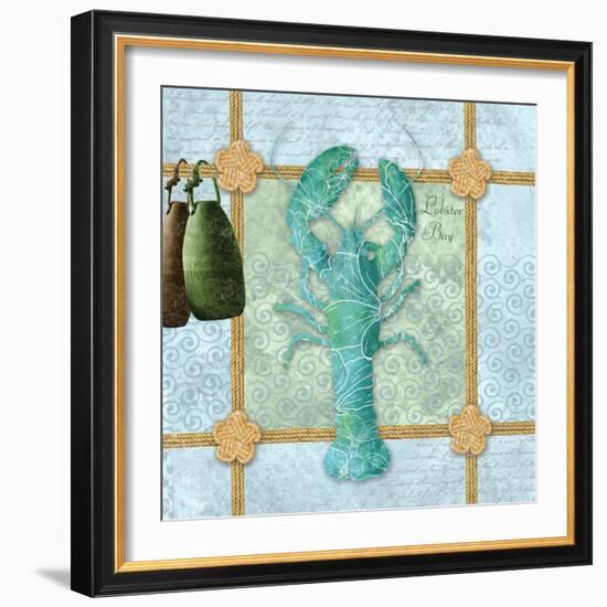 Lobster Bay-Bee Sturgis-Framed Art Print