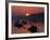 Lobster Boats in Harbor at Sunrise, Stonington, Maine, USA-Joanne Wells-Framed Photographic Print