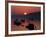 Lobster Boats in Harbor at Sunrise, Stonington, Maine, USA-Joanne Wells-Framed Photographic Print