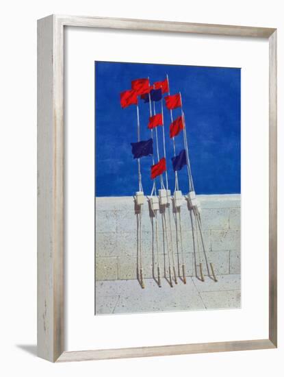 Lobster Buoys, 1990s-Lincoln Seligman-Framed Giclee Print