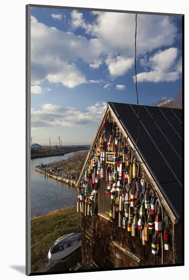 Lobster Buoys, Gloucester, Massachusetts, USA-Walter Bibikow-Mounted Photographic Print