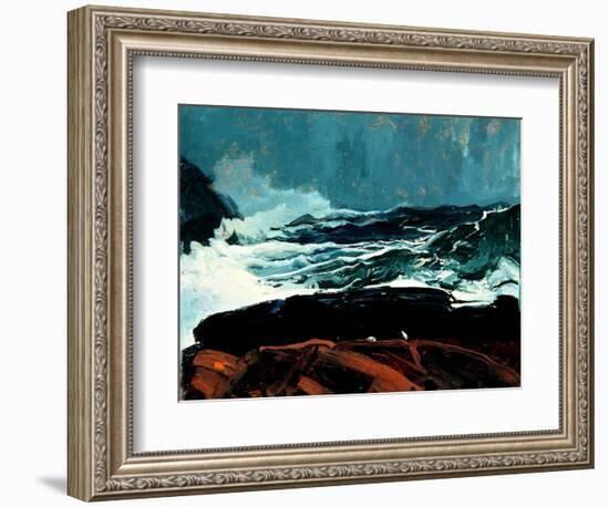 Lobster Cove, Monhegan, Maine, 1913-George Wesley Bellows-Framed Giclee Print