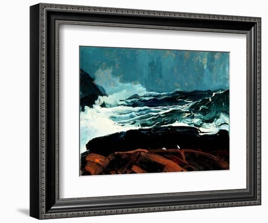 Lobster Cove, Monhegan, Maine, 1913-George Wesley Bellows-Framed Giclee Print