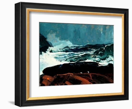 Lobster Cove, Monhegan, Maine, 1913-George Wesley Bellows-Framed Giclee Print