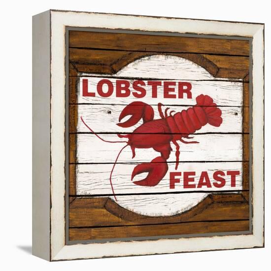 Lobster Feast-Gina Ritter-Framed Stretched Canvas