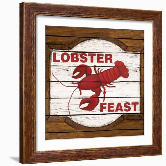 Lobster Feast-Gina Ritter-Framed Art Print