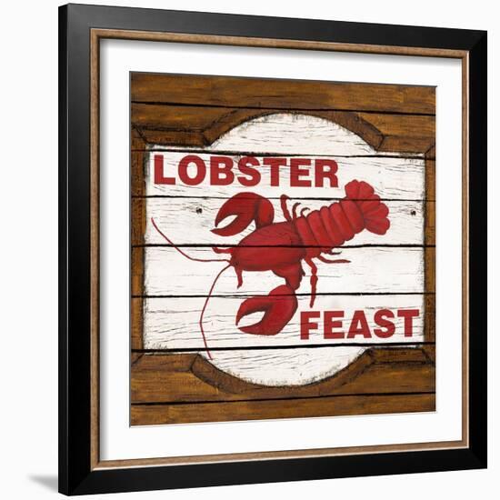 Lobster Feast-Gina Ritter-Framed Art Print