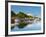 Lobster Fishing Boats and Jetties, New Harbor, Pemaquid Peninsula, Maine, New England, USA-Alan Copson-Framed Photographic Print