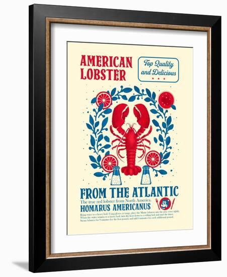 Lobster Kitchen Print-Dionisis Gemos-Framed Photographic Print