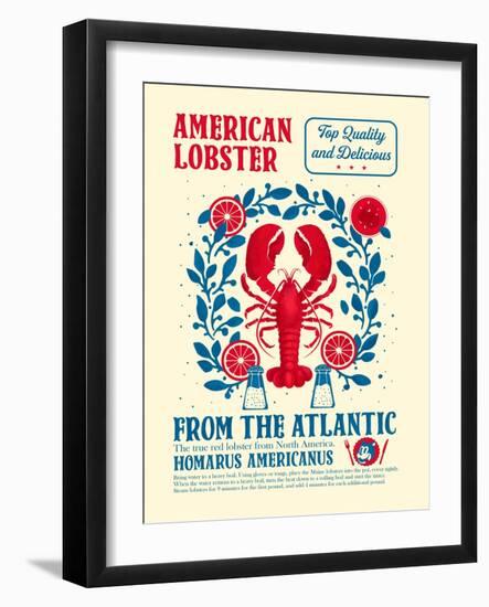 Lobster Kitchen Print-Dionisis Gemos-Framed Photographic Print