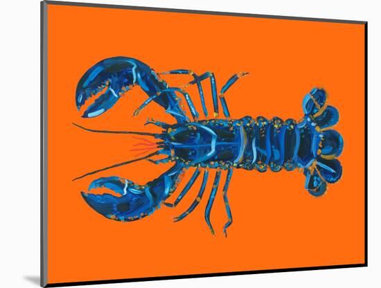 Lobster on Orange-Alice Straker-Mounted Photographic Print