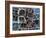 Lobster Pots in Fishing Harbour at Loguivy, Cote De Granit Rose, Cotes d'Armor, Brittany, France-David Hughes-Framed Photographic Print