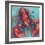 Lobster-Jeanette Vertentes-Framed Art Print