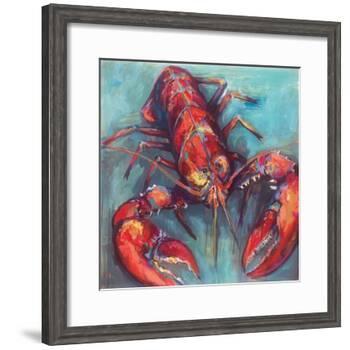 Lobster-Jeanette Vertentes-Framed Art Print