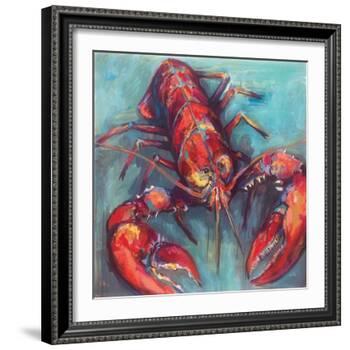Lobster-Jeanette Vertentes-Framed Art Print