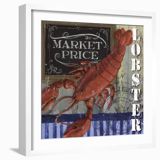 Lobster-Fiona Stokes-Gilbert-Framed Giclee Print