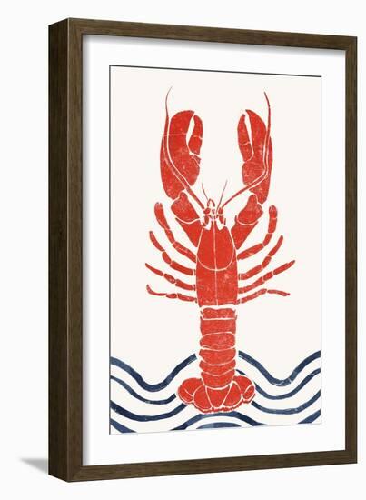 Lobster-Yuyu Pont-Framed Art Print