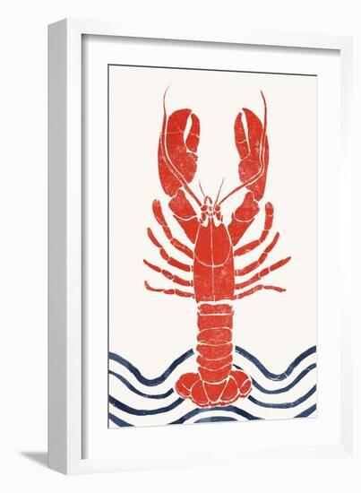 Lobster-Yuyu Pont-Framed Art Print