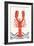 Lobster-Yuyu Pont-Framed Art Print