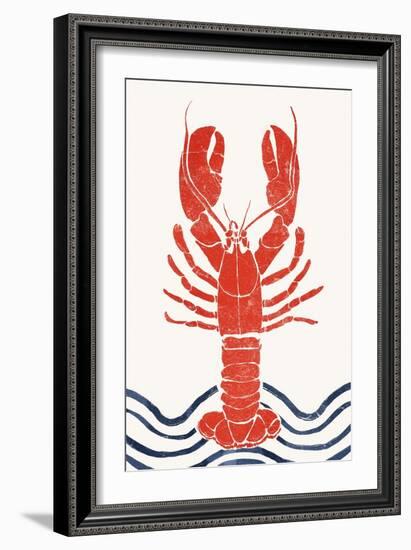 Lobster-Yuyu Pont-Framed Art Print