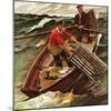 "Lobstermen," March 9, 1946-Mead Schaeffer-Mounted Giclee Print