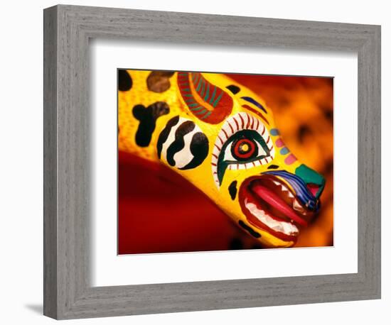 Local Arts and Crafts, Papier Mache, Mexico-Greg Johnston-Framed Photographic Print