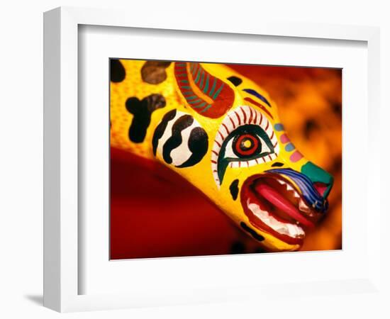 Local Arts and Crafts, Papier Mache, Mexico-Greg Johnston-Framed Photographic Print