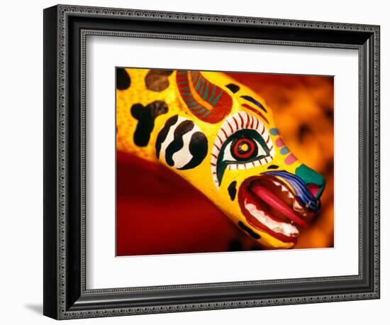 Local Arts and Crafts, Papier Mache, Mexico-Greg Johnston-Framed Photographic Print