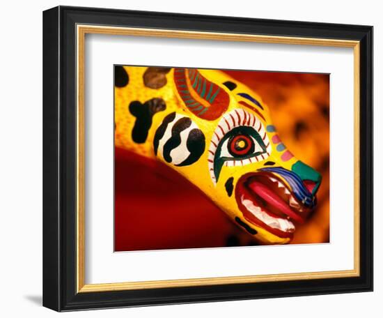 Local Arts and Crafts, Papier Mache, Mexico-Greg Johnston-Framed Photographic Print